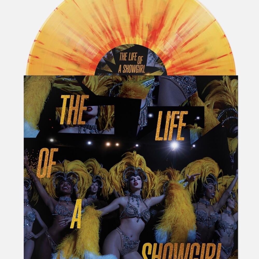 The Life of a Showgirl ‘Baby, That's Show Business’ Vinyl Lovely Bouquet Golden